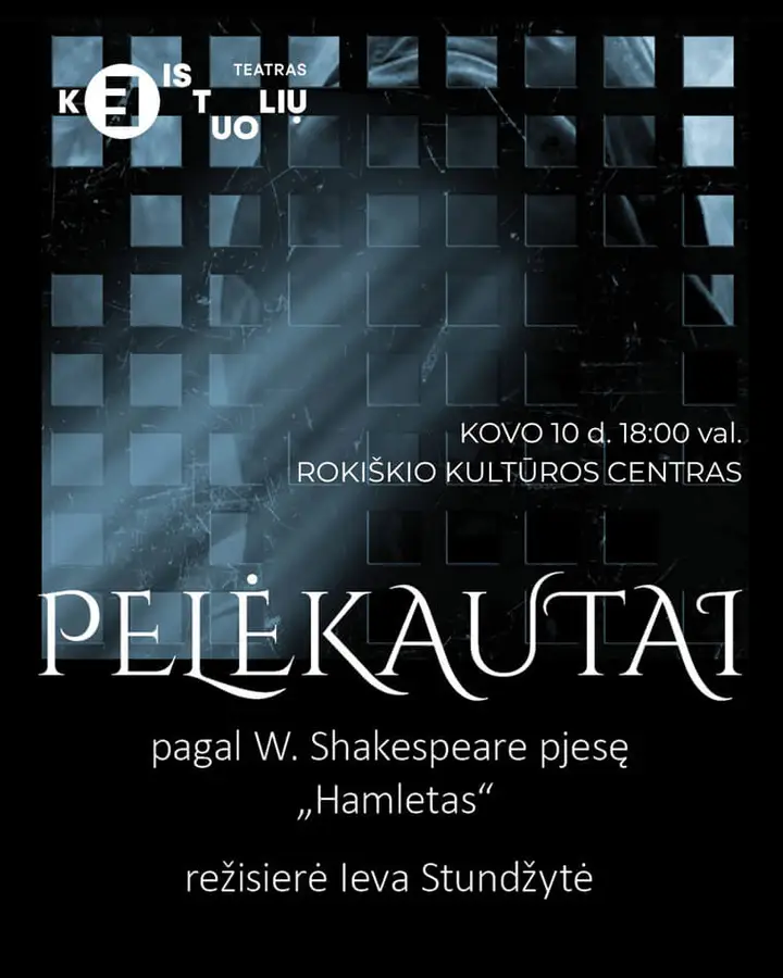 Spektaklis jaunimui ir suaugusiesiems PELĖKAUTAI (N-14)