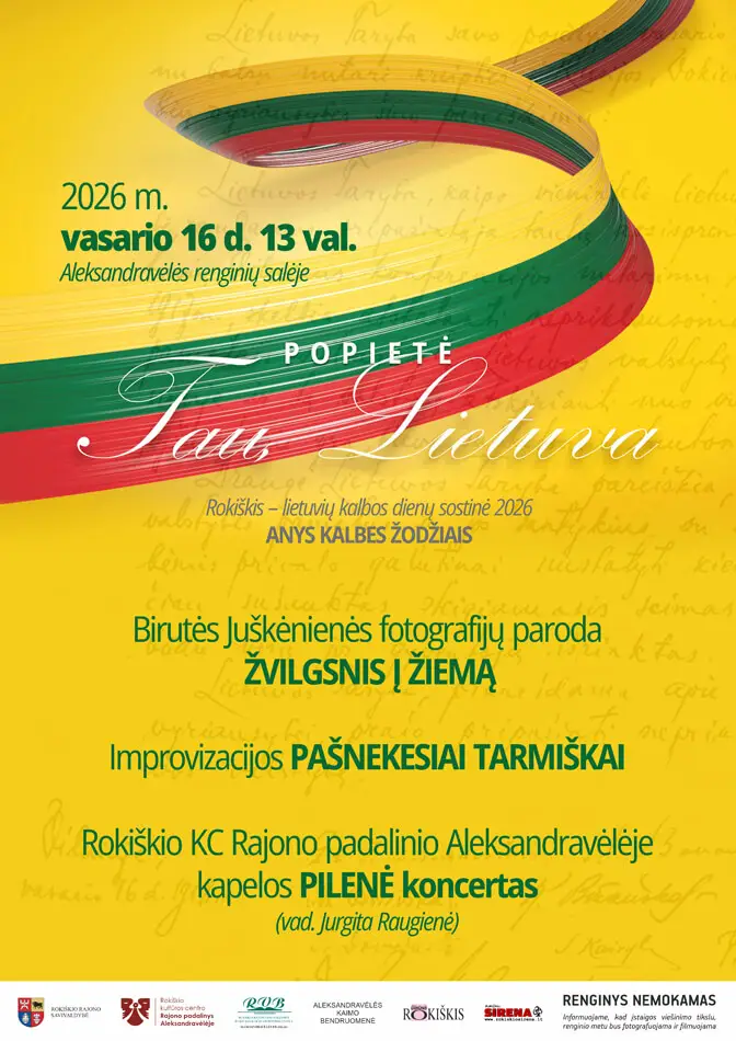 LIETUVOS VALSTYBĖS ATKŪRIMO DIENA Aleksandravėlėje