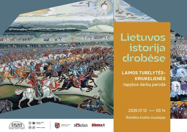 SUSITIKIMAS su parodos LIETUVOS ISTORIJA DROBĖSE autore