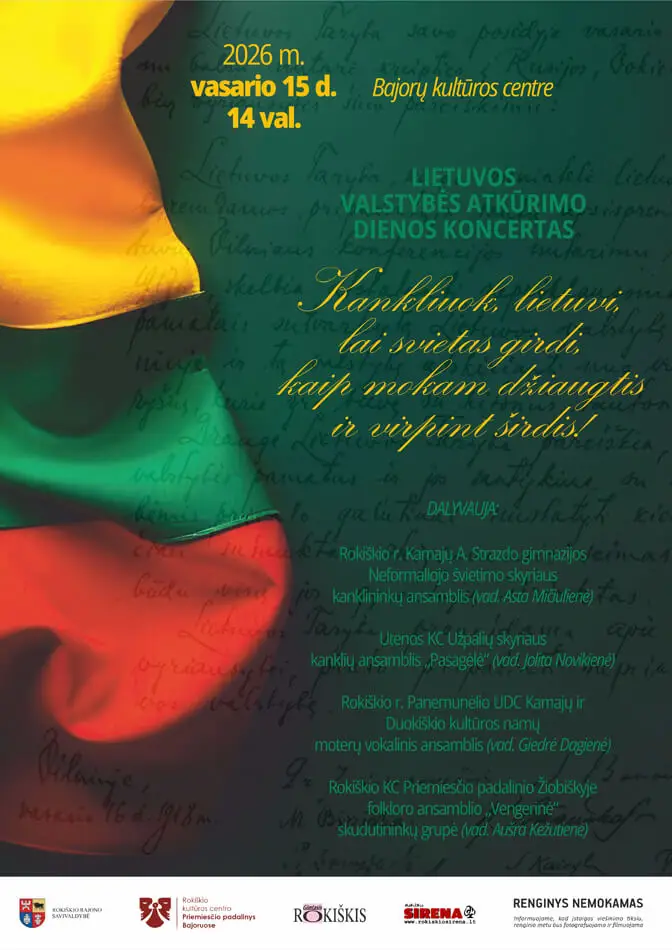 LIETUVOS VALSTYBĖS ATKŪRIMO DIENA Bajoruose